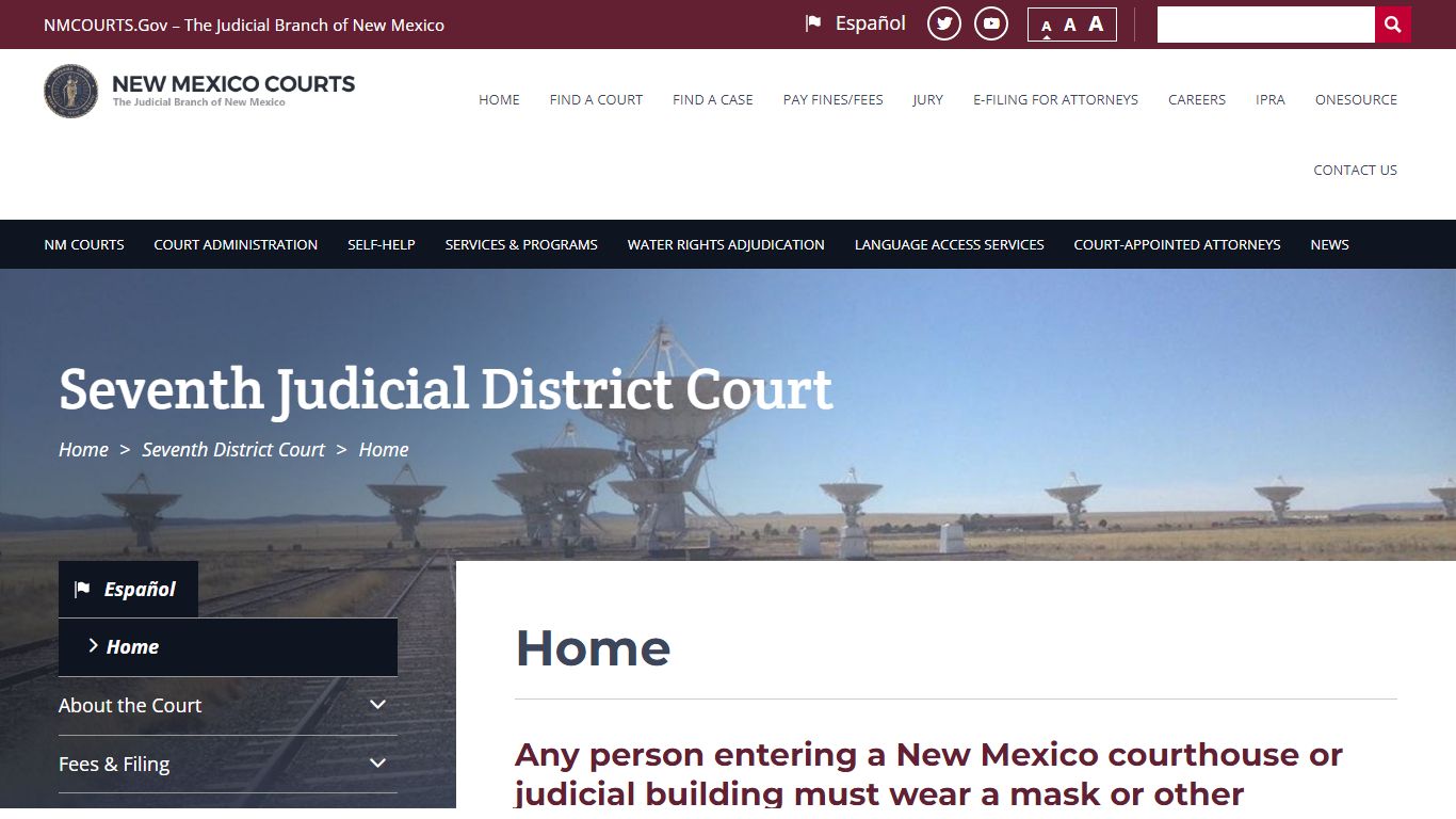 Seventh District Court | The Judicial Branch of New Mexico